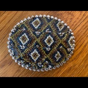 PARW beaded buckle